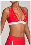 Women's Nude Yoga Bra Slim Fit Beautiful Back Sports Top Fitness Running Casual Tight-fitting Top