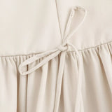 Foridol Bowknot Pleated Tank Short Dress for Women Sleeveless Casual Party Short Dress Female Casual Autumn Winter Dress