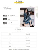 Pajamas gold velvet long sleeve lace cardigan set sexy home wear