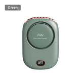 Mini Waist Fan 3 Gear Wind Portable Wearable Hanging Neck Fan USB Rechargeable Bladeless Air Cooler Clip Fan for Outdoor Working