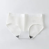 1 Pack Women Simple Panties Low Waist Soft Breathable Briefs Ladies Full Coverage Underwear Daily Solor Color Intimates M-2XL