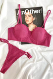 Japanese Manga Minimizer Bra Half Cup Demi Style Wireless Comfort Support Anti Sagging Lingerie Set for Large Bust 32-38 AB USA
