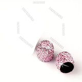 Diamond Crystal Motorcycle Car Tire Valve Caps 4/2pcs Shining Dust-proof Wheel Valve Cover Vehicle Bling Valve Cap Styling Toos