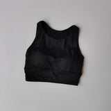 Women's Professional Shock-Absorbing Yoga Sports Vest One-Piece Gathering Sports Bra Running Collection with Breast Support