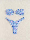ZTVitality New Sexy Push Up Low Waist Bikini Set Swimsuit Female Swimwear Women Print Beachwear Summer Bathing Suits Biquini