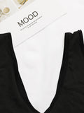 deep V Solid color Push Up Bra – Wireless Seamless Lingerie Breathable & Lightweight Medium Stretch Perfect for Casual M017