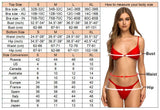 S - XL V-bar Underwired Bikini Female Swimsuit Women Swimwear Two-piece V shape Wire Bikini set Bather Bathing Suit Swim V439