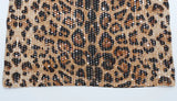 Ahagaga Camisole Sexy Mini Dresses Women Backless Lace Patchwork Leopard Print Sequin Slim Bodycon Y2K Club Party Vestidos