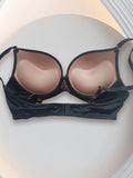 Push Up Padded Bra Plunge T-Shirt Bras for Women Underwire Full Coverage Push Up Comfort Bras Supportive Everyday Bra