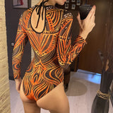 S - XXL 3PCS New Printed Long Sleeve With Pants Sarong Women Swimwear One Piece Swimsuit Female Bather Bathing Suit Swim V7180