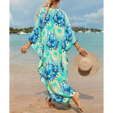Sexy Zebra Printed V Neck Tunic Beach Cover Up Cover-ups Beach Dress Beach Wear Beachwear Beach Long Dress Female Women V4159