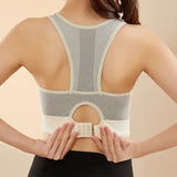 New Sports Bra Women Striped Patchwork Front Zipper Shockproof Vest Jogging Gym Crop Top Female Tops Sport Bras Sutian Feminino