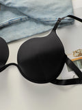 European and American style plus size pull up bra, black lingerie sexy Lingerie 3/4 cup daily oversized underwear MR3460