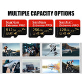 High Speed SD Card 128GB 512GB Micro TF SD Memory Card U3 V30 A2 for Smartphone Android Phone Game Storage