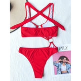 2026 Sexy Halter Asymmetric One Shoulder One Piece Swimsuit Women Swimwear Female Bather Bathing Suit Swim Lady Monokini V2660