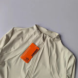 Women's High-End Yoga Suit with Standing Collar Long-Sleeved Sports Jacket for Running And Training Windproof Fitness Jacket