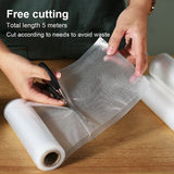 Vacuum Bags 5 Sizes Food Storage Packaging Bags for Vacuum Sealer Bags Food Long Term Preservation Vacuum Sealing Packed Bags