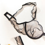 Summer Beachwear Lingerie Large Bust Minimizer Light Support Gathering Wirefree Anti-Sagging Comfort Bra Set AU MOYISU Panty F
