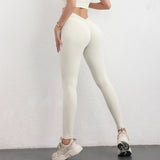 TRY TO BN Scrunch Leggings Back Butt V Yoga Pants Women Fitness Workout Gym Running High Waisted Trousers Jogging Active Tights