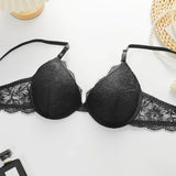 High Quality Simple And Sexy Lace Women's Push Up Two-piece Bra And Underwear A3107