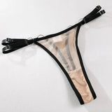 Toucheart Sexy Floral Embroidery Underwear Steel Ring Bra Lace Mesh Sexy Webbing Hollow Waistband Hanging Erotic Lingerie Suit