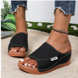 Summer Women Shoes Sandals Non-Slip Women's Shoes Slides Ladies Shoes Wedge Sandals Ladies Party Women Slippers Female Footwear
