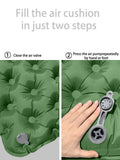 By Inflating Double Inflatable Camping Mattress Ultralight Sleeping Pad