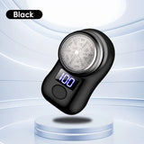 Men Shaving Tool Usb Rechargeable Portable Electric Shaver with Led Battery Display for Men Waterproof Mini Travel Rotary Razor