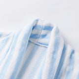 Women Fall Winter Warm Shawl Collar Robe Soft Long Sleeve Pocket Robe Spa Bathrobe Sleepwear Loungewear