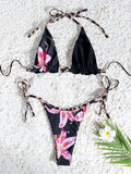 XS - L Two-side Wearable Reverside Bikini Women Swimwear Female Swimsuit Three-pieces Bikini Set Bathing Suit Swim Beachwear