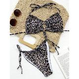 Sexy Ruffled Frilled Pleated Ruched Bikini Women Swimwear Female Swimsuit Two-pieces Bikini Set Bather Bathing Suit Swim V3239