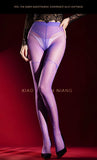 Sexy Lace Long T-Crotch Black Pantyhose Solid Color Transparent Mesh For Woman Smooth Lace Trimmed Pantyhose Charming 0VJQ