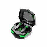 New N35 Gaming Earphones Wireless Headset LED Three-true Smart Screen Display Music Headphones Portable In-Ear Sport Earphones