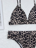 Bikini 2026 Sexy Push Up Leopard High Waist Swimwear Swimsuit Women Bikinis Set Bathing Suit Beach Bikini Female Banadores Mujer