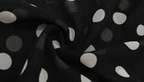 Ahagaga Fashion Maxi Dresses Women Sexy Halter Neck Hollow Out High Split Polka Dot Print Elegant Party Vacation Beach Vestidos