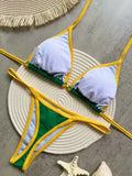 Asymmetric G String Bikinis Mini Micro Thong Bikini Female Swimsuit Women Swimwear Two-pieces Bikini Set Brazilian Bathing Suit