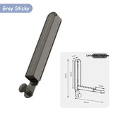 1/2pcs Folding Wall Hook portable drying rack Hidden Robe Towel Coat Hook door back hooks Expandable Sticky Towel Hanger