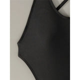 Extreme String Mini Micro Thong Cross Back Women Swimwear One Piece Swimsuit Female High Leg Cut Bather Bathing Suit Swim V7876