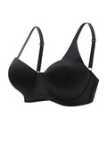 Large size bra black women's bra all season daily Lingerie with steel support multi size sexy bra 90D-110DA2903