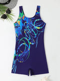 2026 One Piece Swimsuit Women Printed Racing Padded Swimwear Female Bathers Bathing Swimming Swim Suit Summer Beachwear