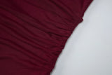 FDYOUI Elegant Halter Neck Water Drop Decoration Party Club Dress for Women 2026 Backless Bandage Folds Short Evening Dresses
