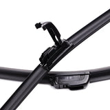 For Mazda 2 Demio DE 2007-2014  Car Front Wiper U-type Soft Rubber Boneless Wiper HD Quiet Durable Automotive Wiper  24"+14"