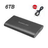 USB Portable SSD Hard Drive for Laptop/MAC USB3.0 8TB Solid-state Hard Disks High Speed Large Capacity Storage Devices