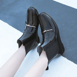 Women Rainning Boots Fashion Ladies Walking Waterproof Ankle Rubber Rainboots Casual Thick Bottom Low Heel Short Boot 2024