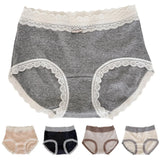 2026 Lace Patchwork Underwear For Womens Hipster Stretch Breathable Panties For Women Cotton Comfy Thongs трусы женские 부부생활 속옷