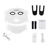 Foreverlily Silicone LED Mask With Neck For Infrared Therapy