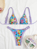 2026 Triangle Strappy Bikini Women Sexy Swimwear Female Brazilian Swimsuit Bathers Bathing Swimming Swim Suit Beachwear Summer