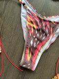 Micro Bikinis 2025 Sexy Women Swimsuit Swimwear Female Thong Bikini Set Biquini Bathing Suit Print Swimming Suits Beachwear
