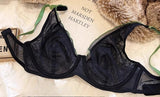 Elegant French Design Minimizer Bra Fashion Triangle Cups Structural Support Ultra Thin Soft Mesh Lingerie Set MOYISU Sexy Tushy