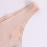 BZEL Sexy Women's Thongs Panties Traceless Soft Ice Silk Breathable G-String Lingerie for Woman Female Underwear 3XL Large Size